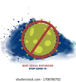 Corona Virus 2020 Vector Background, Covid-19 Virus prevention methods infographics. Infographic for Stay Home and Lockdown.