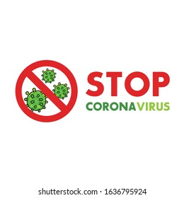 Corona Virus 2020. Corona Virus in Wuhan, China, Global Spread, and concept of icon of stopping corona virus