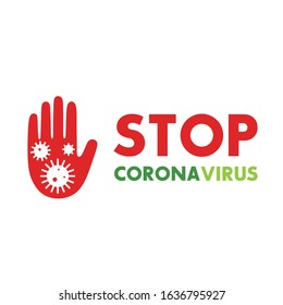 Corona Virus 2020. Corona Virus in Wuhan, China, Global Spread, and concept of icon of stopping corona virus