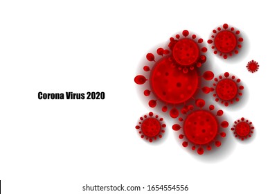 Corona Virus 2020. Corona Virus in Wuhan, China / Covid-19