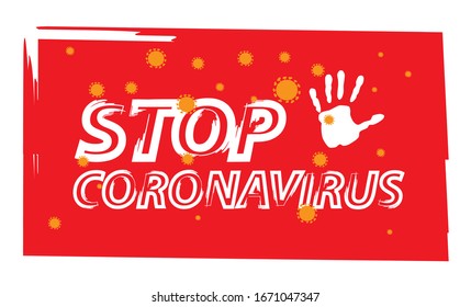 Corona Virus 2020. Corona Virus in Wuhan, China, Global Spread, and concept of icon of stopping corona virus