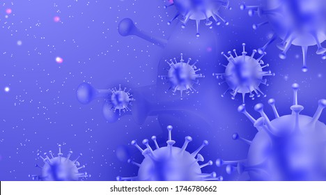 Corona Virus 2020. Wuhan virus disease, virus infections prevention methods background