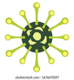 Corona Virus 2020.covid-19. White background.vector illustration.