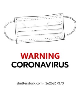 Corona Virus 2020.covid-19,Coronavirus : CoV infographics elements.Mask for protection from Coronavirus.vector illustration.