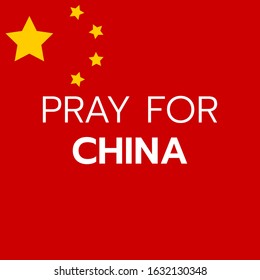 Corona Virus 2020.Pray for china.Pray for Wuhan.China was attacked by a Coronavirus outbreak in Wuhan, China.vector illustration.