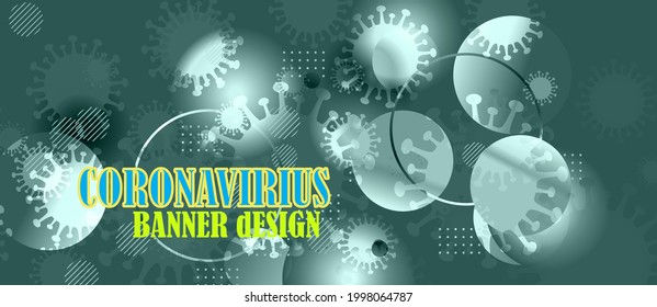 Corona-Virus-Hintergrund, tödliches Virus, gefährliche Krankheit.