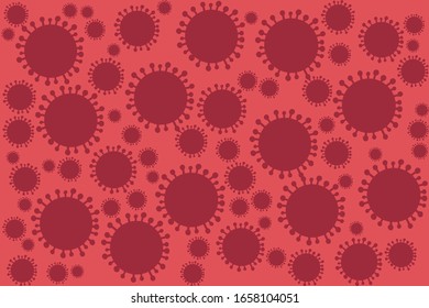 Corona virus background - health concept