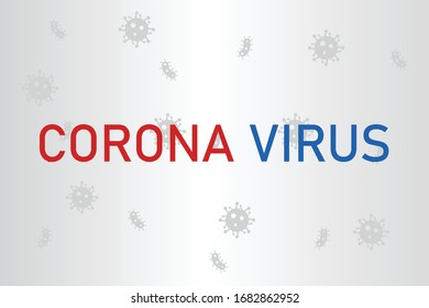 Corona virus background, corona virus infographic, template.