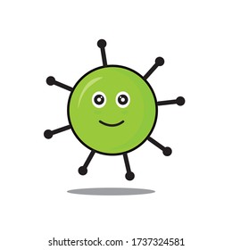 Corona virus character illustrations are suitable for ads, emoticons, icons, logos and there is still much you can do with it.
