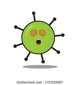 Corona virus character illustrations are suitable for ads, emoticons, icons, logos and there is still much
you can do with it.