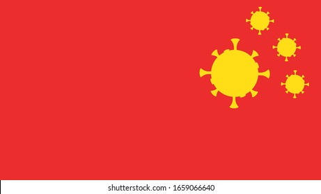 Corona virus in China. people white medical face mask. Concept of coronavirus quarantine. vector ilustration