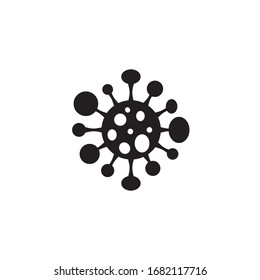 Corona virus concept vector illustration icon
