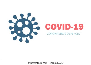 Corona Virus. Coronavirus background. 2019-nCoV. Virus that caused epidemic of pneumonia. Vector illustration for news, web, science and medical use