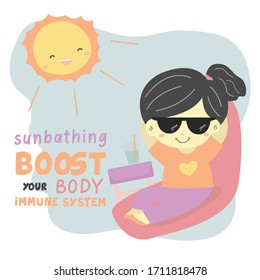 corona virus covid cute vector pink theme
