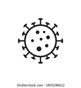 Corona virus covid19 icon symbol design vector template
