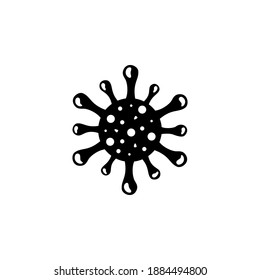 Corona virus covid-19 icon vector illustration