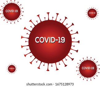 corona virus COVID-19 microscopic virus corona virus disease 3d illustration india china asia world