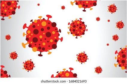 Corona virus (COVID-19) outbreak pandemic alert. Wuhan virus disease, infections alert, symptom, prevention info graphics, Logo & symbol. World health organization. Vector for your design use.
