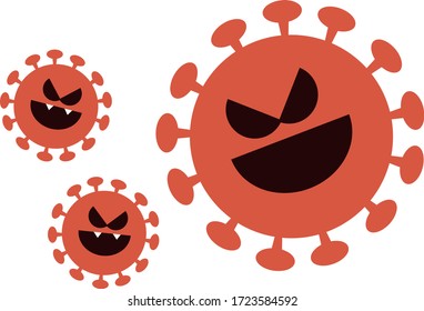 Corona virus covid-19 outbreak pandemic symbol vector image