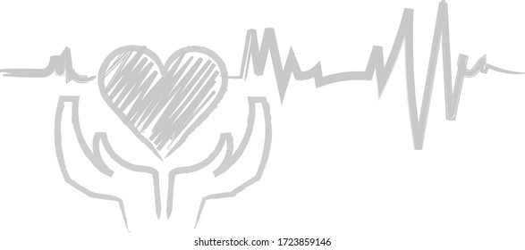 Corona virus covid-19 outbreak pandemic symbol vector image
