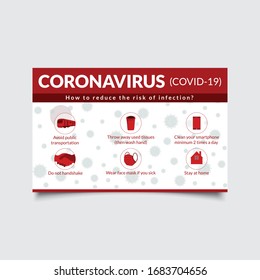 Corona virus covid-19 virus protection tips. alert. 2019-nCoV  Prevention infographics.