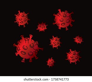 Corona Virus Covid-19 - Vector illustration