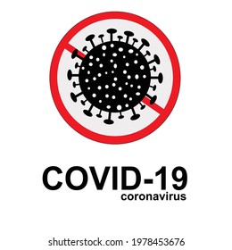 corona virus is dangerous virus.  first be safe .vector illustration concept