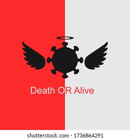 Virus de la corona, muerte o vector vivo.