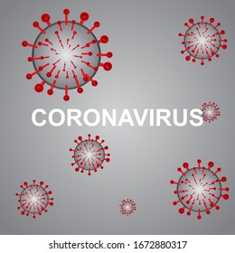 Corona virus Disease Covid-19 Vector Template Design Illustration