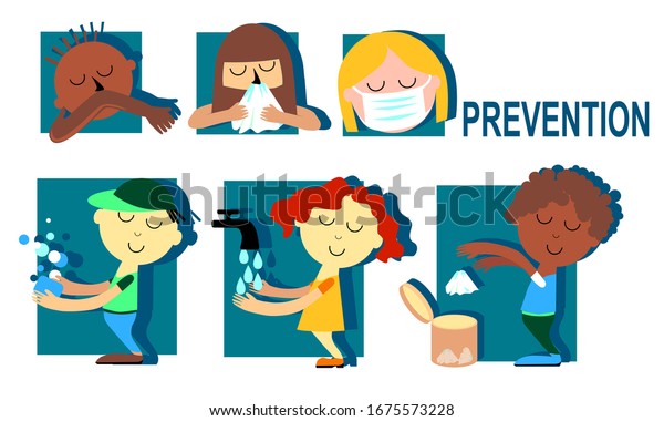 Corona Virus Disease Prevention Watch Out Stock Vector (Royalty Free ...