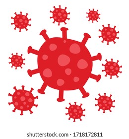 Corona virus diseases. Novel Coronavirus. Covid-19.