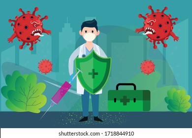 Corona virus and Doctor. Doctors, also known as Physicians, are licensed health professionals who maintain and restore human health through the practice of medicine. 