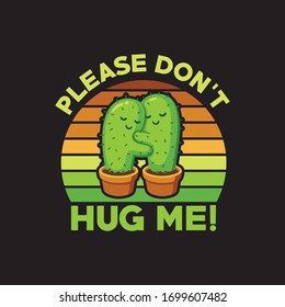 corona virus don't hug me 