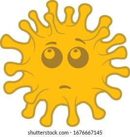 corona virus expression - coronavirus emoji - corona virus funny face