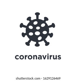 corona virus icon design element vector eps10