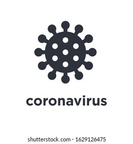 corona virus icon design element vector eps10