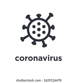 corona virus icon design element vector eps10