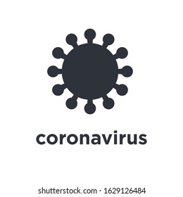 corona virus icon design element vector eps10