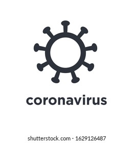 corona virus icon design element vector eps10