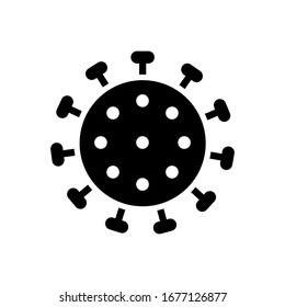 corona virus icon design vector template