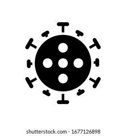 plantilla vectorial de diseño de icono de corona