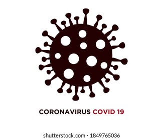 Corona virus. Corona virus icon. influenza pandemic. vision of Corona-virus. vector illustration