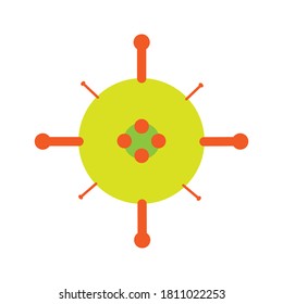 Icono de virus Corona ilustración de diseño vectorial