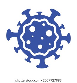 Corona Virus Icon, Vector Graphics