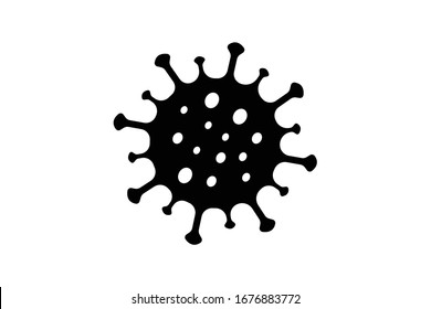 corona virus icon vector illustration