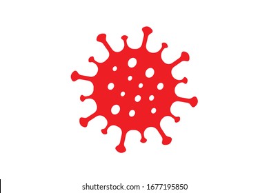 corona virus icon vector illustration