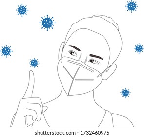 campaña de ilustración vectorial de icono de corona