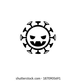 Corona Virus Icon Vector Illustration