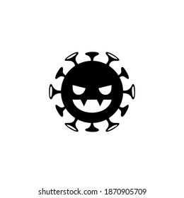 Corona Virus Icon Vector Illustration