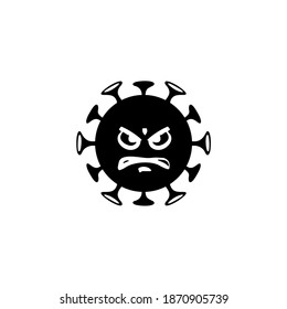 Corona Virus Icon Vector Illustration